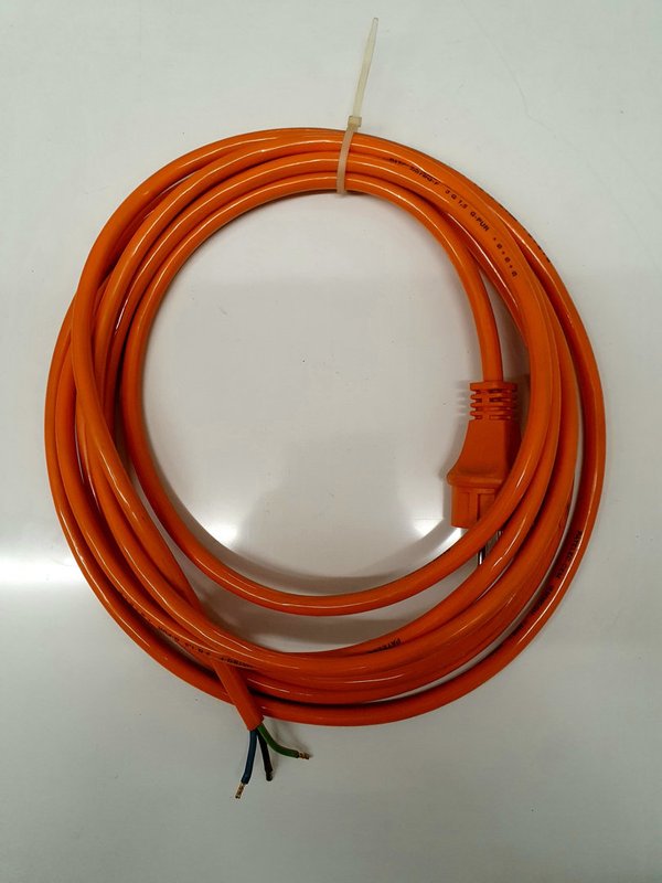 5m PUR - Anschlussleitung mit Stecker 3 x 1,5 mm2